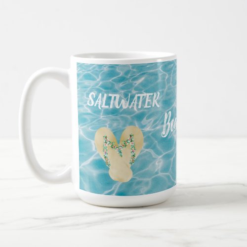 Saltwater Beach Life Aquatic Pool Reflections Coffee Mug