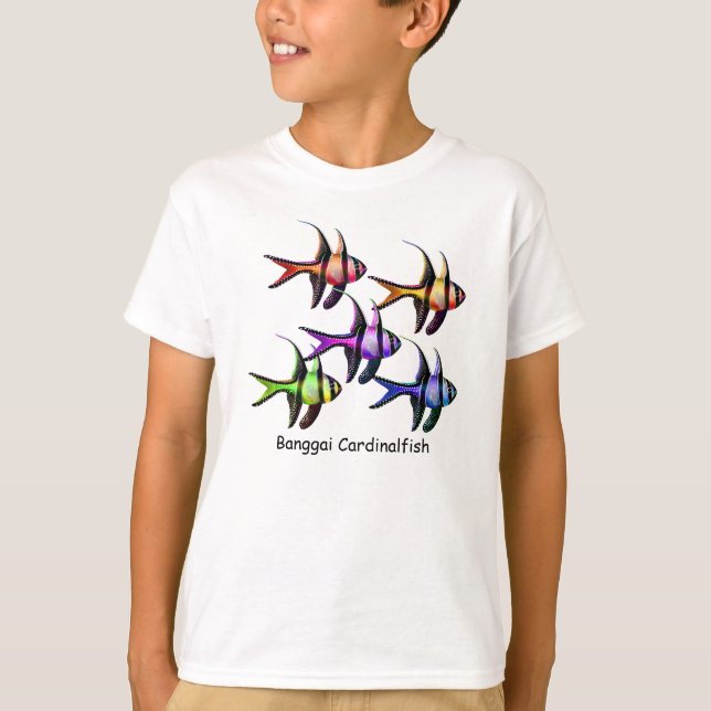 Saltwater Colorful Banggai Cardinalfish T-Shirt (Front)