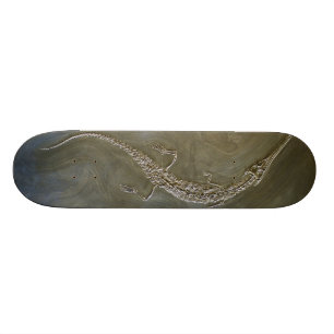 Saltwater crocodile Fossil Steneosaurus bollensis Skateboard