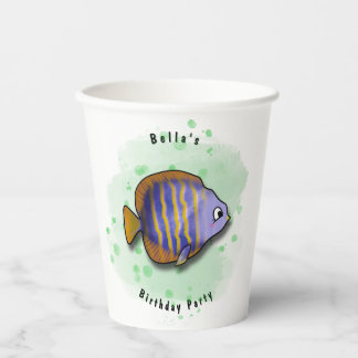 saltwater fish Party Paper Cups
