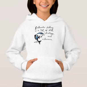 Saltwater fishing. hoodie