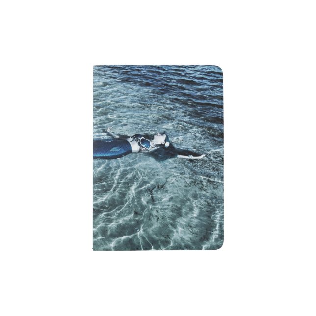 Saltwater Mermaid Passport Holder (Front)
