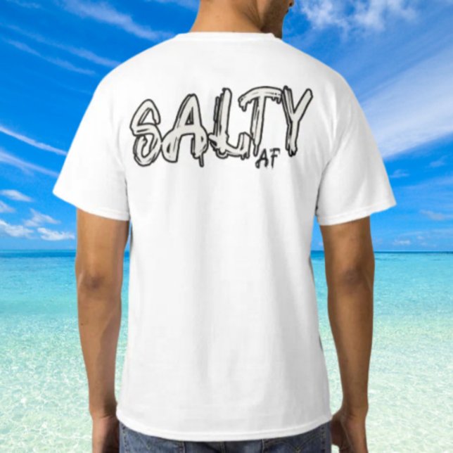Salty AF Logo T-Shirt (Creator Uploaded)