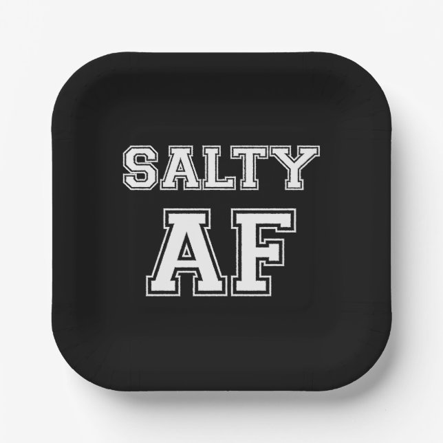 SALTY AF PAPER PLATES (Front)