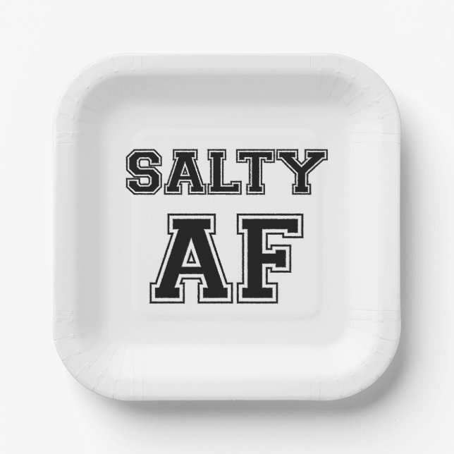 SALTY AF PAPER PLATES (Front)