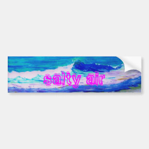 salty air bumper sticker
