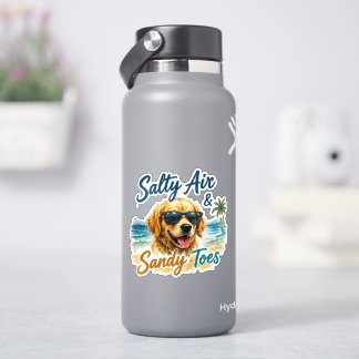 Salty Air Sandy Toes Sticker