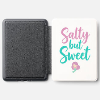 Salty but sweet text with mermaid kindle cover