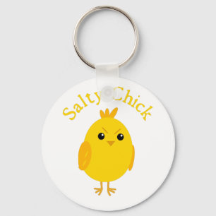 Salty Chick Keychain