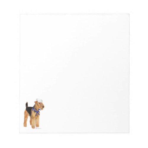 Salty Dog Sailor Notepad