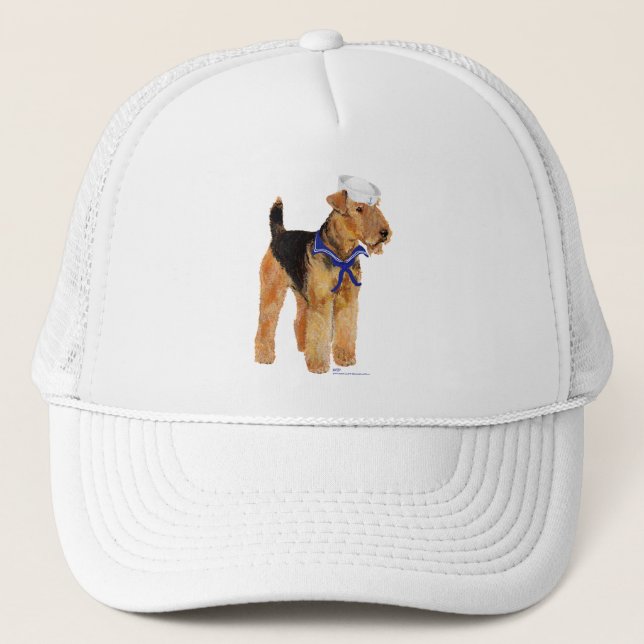 Salty Dog Sailor Trucker Hat (Front)