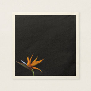 Salty Kisses Tropical Decor Bird of Paradise Paper Napkins