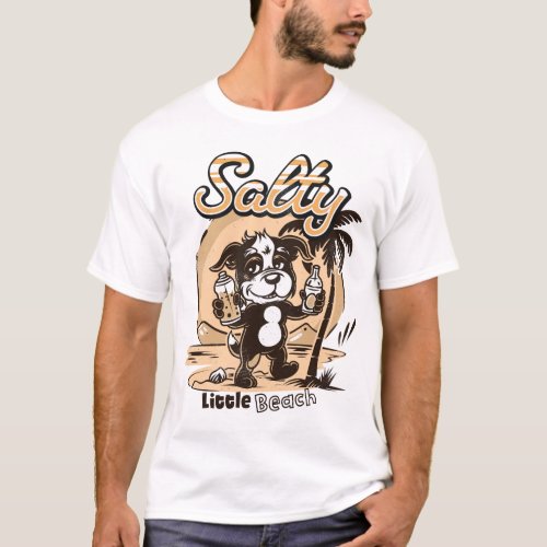 Salty Little Beach T_Shirt