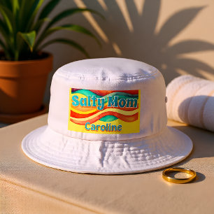 Salty Mom Cool Summer Waves Bucket Hat
