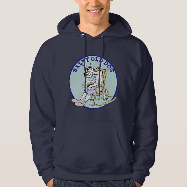 Salty Old Dog Hoodie (Front)