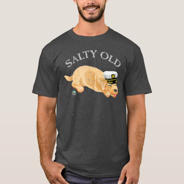Salty Old Dog T-Shirt (Front)