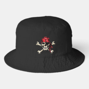 Salty Pirate Set Sail in Style  Bucket Hat