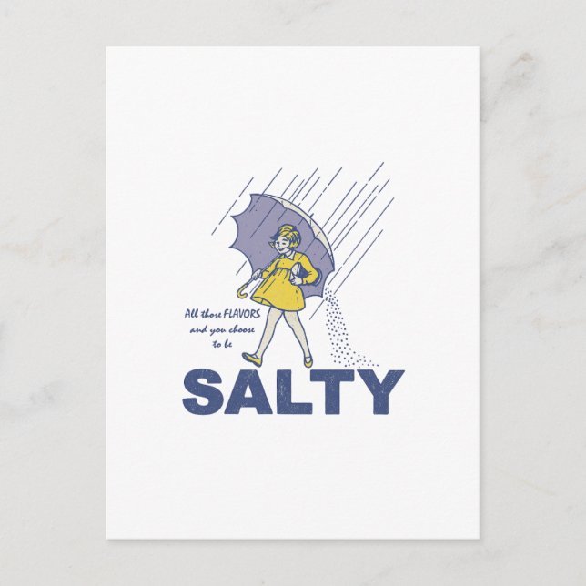 SALTY POSTCARD (Front)
