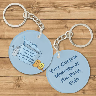 Salty Potato Soup Keychain