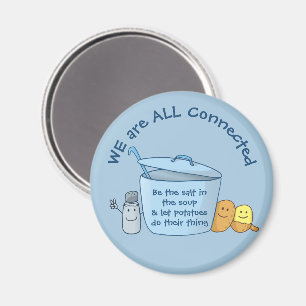 Salty Potato Soup Magnet