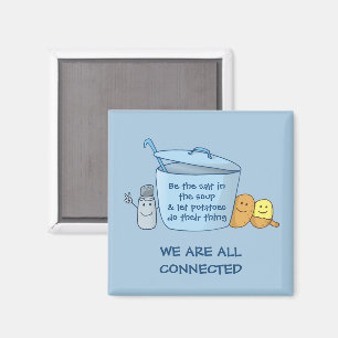 Salty Potato Soup Magnet