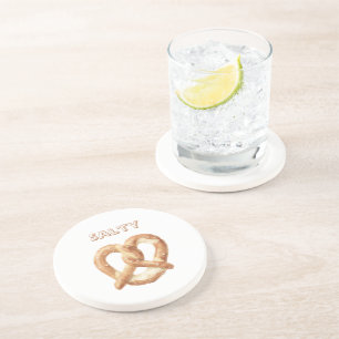 Salty Pretzel Coaster