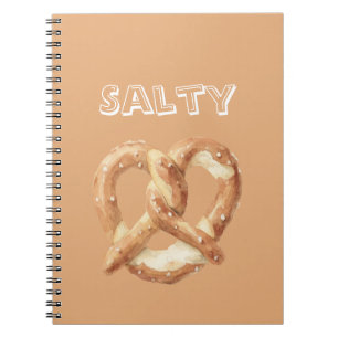 Salty Pretzel Notebook