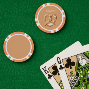 Salty Pretzel Poker Chips