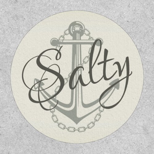 Salty Sailor Anchor Sea Life Patch