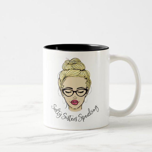 Salty Sisters Speaking Mug (Right)
