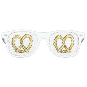 Salty Soft Pretzel Carnival Food NYC Snack Retro Sunglasses