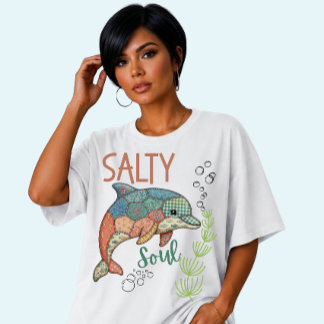 Salty Soul Beach Lover Tri-Blend Shirt