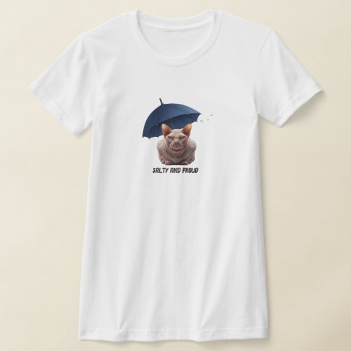 Salty Sphynx Cat T-Shirt