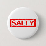 Salty Stamp Pinback Button