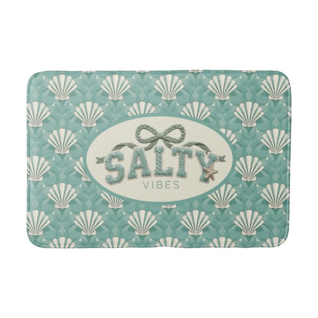 Salty Vibes Bath Mat (Front)