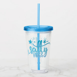 Salty Vibes Insulated Beach Tumbler