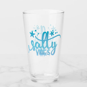 Salty Vibes Ocean Beach Pint Glass