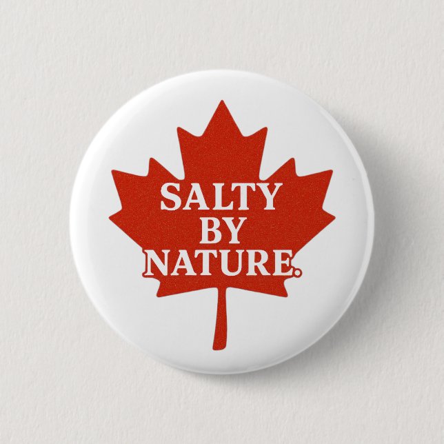 SaltyByNature Canadian Heritage Pin (Front)