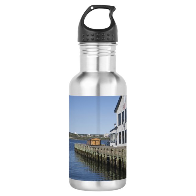 Salty's Wharf Water Bottle (Front)