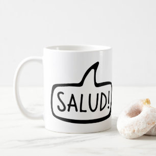 Salud! Breton Greeting Hello, Brittany, Brezhoneg Coffee Mug