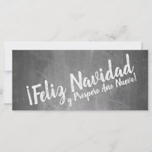 Saludos De Navidad en La Pizarra