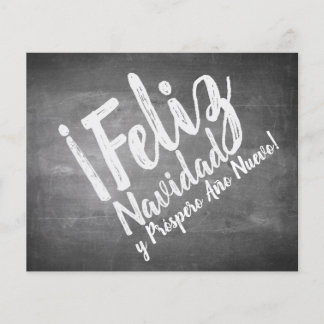 Saludos De Navidad en La Pizarra