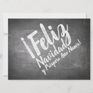 Saludos De Navidad en La Pizarra
