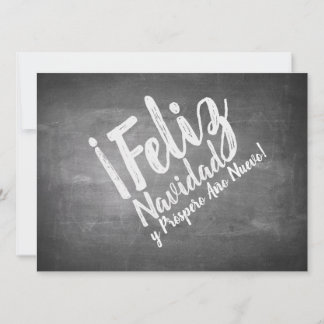 Saludos De Navidad en La Pizarra