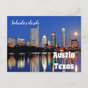 Saludos desde Austin Texas - postcard