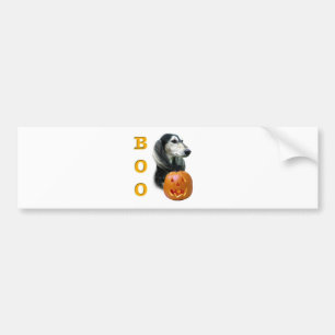 Saluki Boo Bumper Sticker