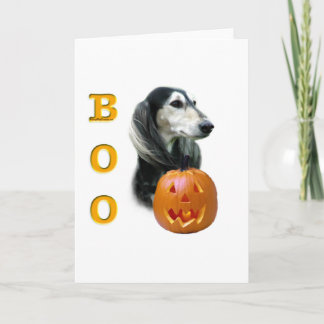 Saluki Boo Card