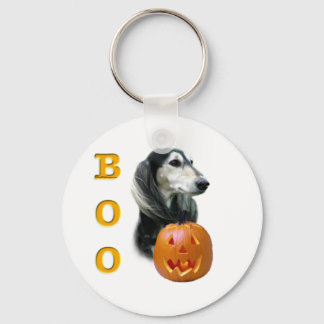 Saluki Boo Keychain