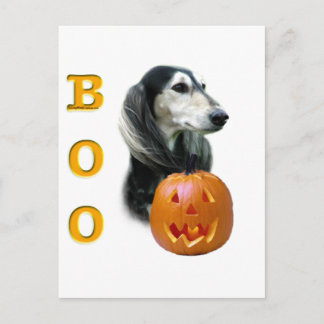 Saluki Boo Postcard
