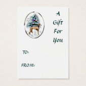 Saluki Christmas Gifts (Back)